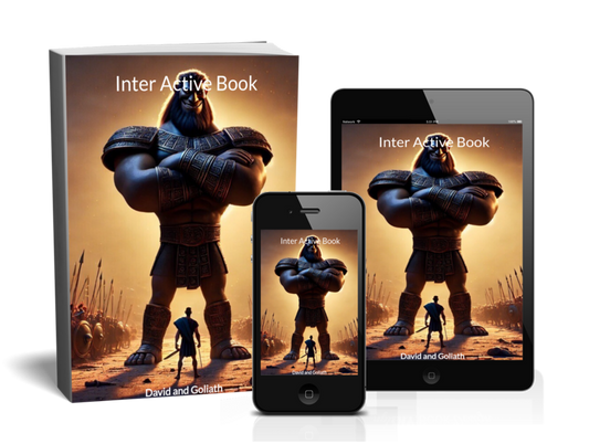 David and Goliath Interactive Book
